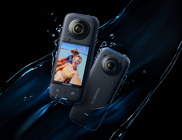 Insta360 X3 Camera - 360-Degree Action Capture for Dynamic Moments
